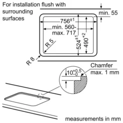 Siemens Gaskochfed EP7A6QB90 - 5 Zonen, 75cm -Siem Kuchenartikel Verkaufsladen unnamed file 1008