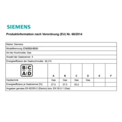 Siemens Gaskochfeld IQ300 EN6B6HB90 Schwarz Kochstelle Gas Autark 60cm -Siem Kuchenartikel Verkaufsladen unnamed file 1211