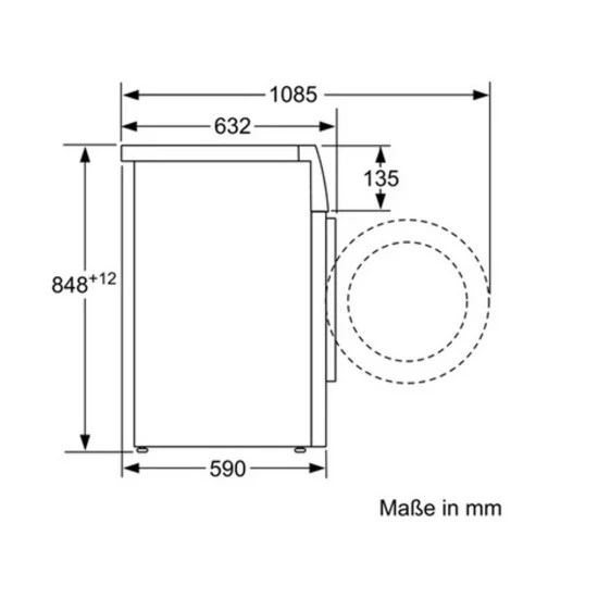 Siemens IQ800, Waschmaschine, Frontlader, 9 Kg, 1400 U/min. WM14VG44 7 Siemens IQ800, Waschmaschine, Frontlader, 9 Kg, 1400 U/min. WM14VG44 – Bild 5
