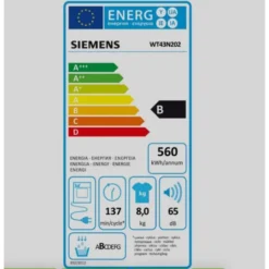 Siemens Kondenstrockner WT43N202 IQ300, 8 Kg 29 Siemens Kondenstrockner WT43N202 IQ300, 8 Kg -Siem Kuchenartikel Verkaufsladen unnamed file 141
