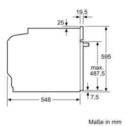 Siemens HB517ABS0 - Medium - Elektrischer Ofen - 71 L - 71 L - 50 - 275 °C - 275 °C Siemens -Siem Kuchenartikel Verkaufsladen unnamed file 1770