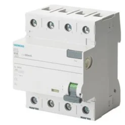 Fehlerstrom-Schutzschalter SENTRON 4P 63A 0,03A Typ AC 5SV4346-0 Siemens