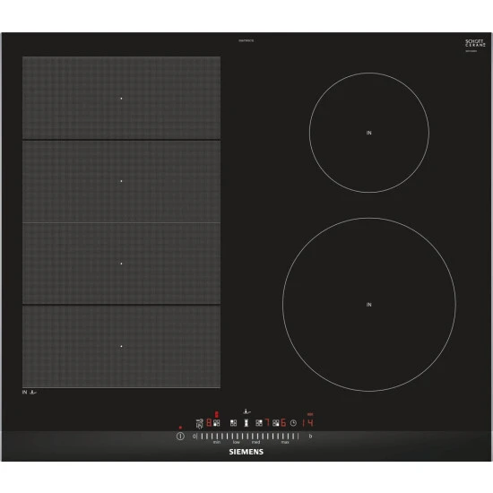 Siemens EX675FEC1E, IQ700, Induktionskochfeld, 60 Cm, Schwarz 3 Siemens EX675FEC1E, IQ700, Induktionskochfeld, 60 Cm, Schwarz
