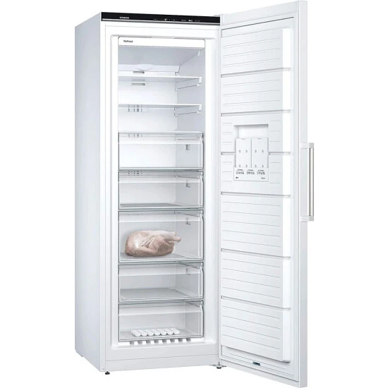 Siemens GS58NDWDP IQ500 Freistehender Gefrierschrank / D / 222 KWh/Jahr / 366 L / NoFrost / BigBox / LED-Innenbeleuchtung / SuperFreezing 4 Siemens GS58NDWDP IQ500 Freistehender Gefrierschrank / D / 222 KWh/Jahr / 366 L / NoFrost / BigBox / LED-Innenbeleuchtung / SuperFreezing – Bild 2