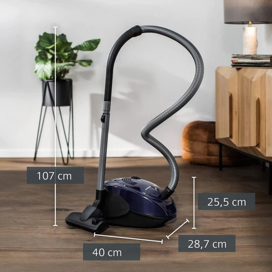 Siemens VS06B1110 Bodenstaubsauger Moonlight Blue : B 9 Siemens VS06B1110 Bodenstaubsauger Moonlight Blue : B – Bild 7