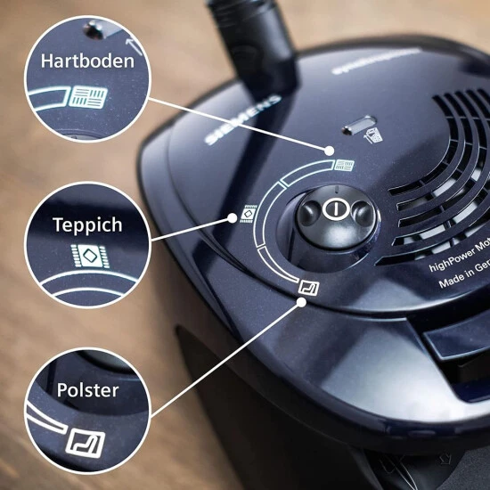 Siemens VS06B1110 Bodenstaubsauger Moonlight Blue : B 16 Siemens VS06B1110 Bodenstaubsauger Moonlight Blue : B – Bild 14