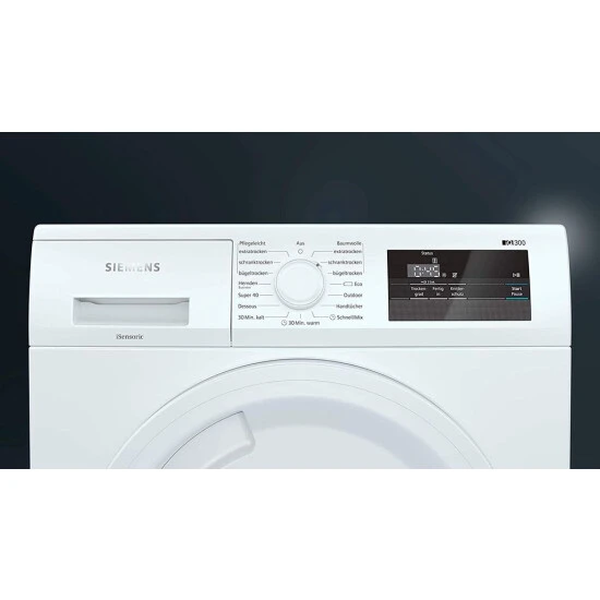 Siemens IQ300 WT43H002 Wärmepumpentrockner - Weiß 8 Siemens IQ300 WT43H002 Wärmepumpentrockner - Weiß – Bild 6