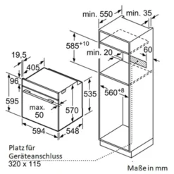Siemens IQ300 Backofen HB234A0S0 - Edelstahl, 60 Cm, EEK: A -Siem Kuchenartikel Verkaufsladen unnamed file 2276