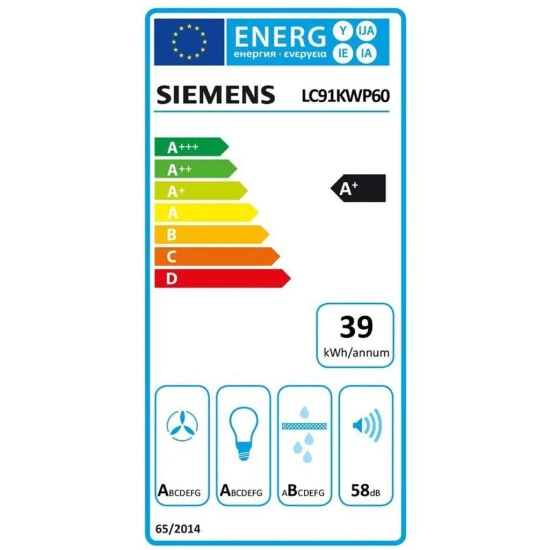 Siemens LC91KWP60 IQ700 Wand-Esse / 89 Cm / LED-Beleuchtung / Extrem Leise / TouchControl / Glas 9 Siemens LC91KWP60 IQ700 Wand-Esse / 89 Cm / LED-Beleuchtung / Extrem Leise / TouchControl / Glas – Bild 7