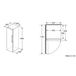 Siemens KS36VAXEP, IQ500, Freistehender Kühlschrank, 186 X 60 Cm, Edelstahl Schwarz -Siem Kuchenartikel Verkaufsladen unnamed file 2655