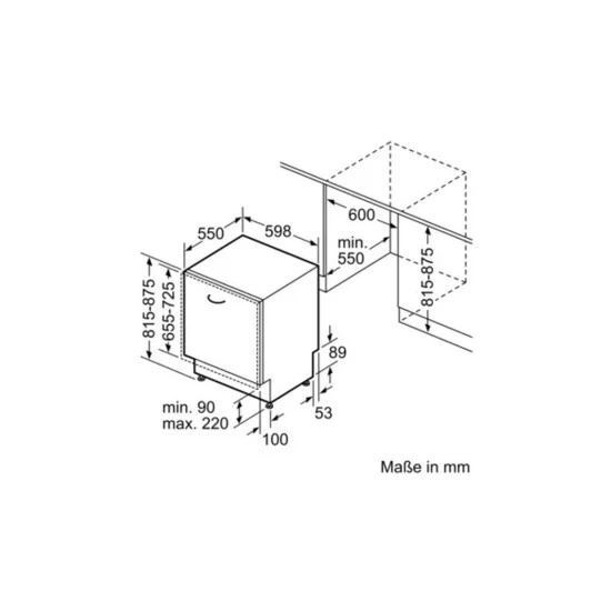Siemens SN61IX09TE Vollintegrierbarer Geschirrspüler 60 Cm 9 Siemens SN61IX09TE Vollintegrierbarer Geschirrspüler 60 Cm – Bild 7