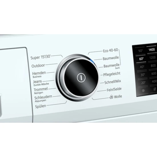 Siemens WM14URFCB IQ500 Waschmaschine / 9kg / C / 1400 U/min / Outdoor-Programm / VarioSpeed Funktion / Nachlegefunktion 10 Siemens WM14URFCB IQ500 Waschmaschine / 9kg / C / 1400 U/min / Outdoor-Programm / VarioSpeed Funktion / Nachlegefunktion – Bild 8