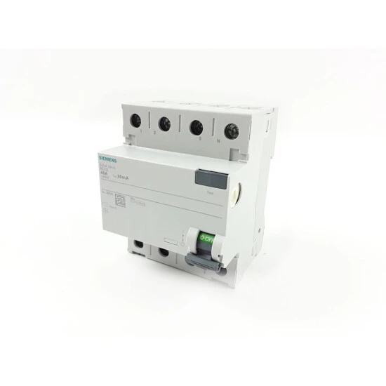 Siemens 5SV43440 FI-Schutzschalter 40A 0.03A 400V 4-polig Typ AC 4 Siemens 5SV43440 FI-Schutzschalter 40A 0.03A 400V 4-polig Typ AC – Bild 2