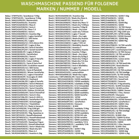 Ablaufpumpe SIEMENS 00145093 KEBS Mit Kopf Sieb Für Waschmaschine Waschtrockner 9 Ablaufpumpe SIEMENS 00145093 KEBS Mit Kopf Sieb Für Waschmaschine Waschtrockner – Bild 7