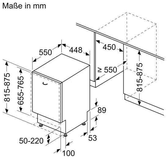 Siemens SR93EX28ME IQ300 Vollintegrierter Geschirrspüler 45 Cm 8 Siemens SR93EX28ME IQ300 Vollintegrierter Geschirrspüler 45 Cm – Bild 6