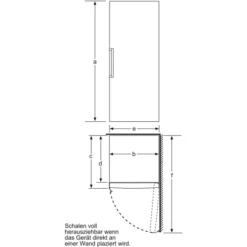 Siemens GS54NAWCV Freistehender Freistehendes Gefrierschrank, 15 H Lagerzeit Bei Störung, 176 Cm Höhe, , 170 KWh/Jahr, 38 DB, NoFrost -Siem Kuchenartikel Verkaufsladen unnamed file 3586