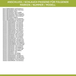 Staubsaugerschlauch SIEMENS 00572612 Mit Geräteanschlussstück 11 Staubsaugerschlauch SIEMENS 00572612 Mit Geräteanschlussstück -Siem Kuchenartikel Verkaufsladen unnamed file 3715