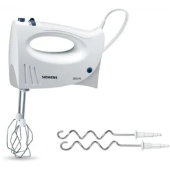 Siemens MQ95520N, Weiß, Kunststoff, 50/60 Hz, 220 - 240 V, 141 Mm, 77 Mm -Siem Kuchenartikel Verkaufsladen unnamed file 4040