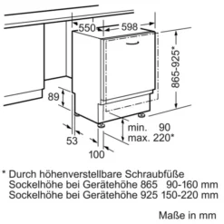Siemens Spüler Vollintegrierbar 60 Cm IQ100 SX614X00AE -Siem Kuchenartikel Verkaufsladen unnamed file 4250