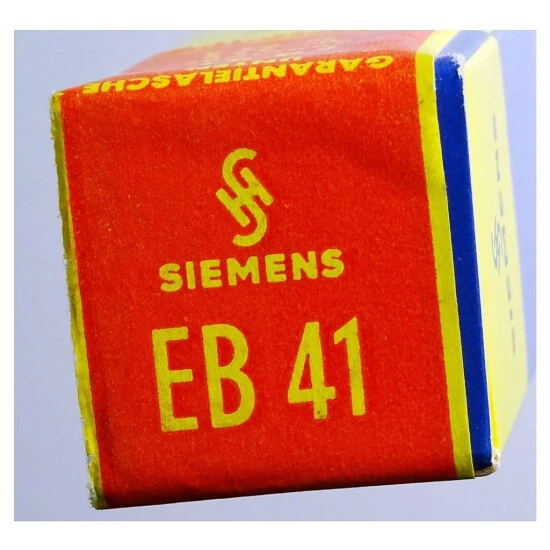 EB41 Doppel-Diode, Mesh. Eine Rimlock-Radioröhre Von Siemens. ID20790 4 EB41 Doppel-Diode, Mesh. Eine Rimlock-Radioröhre Von Siemens. ID20790 – Bild 2