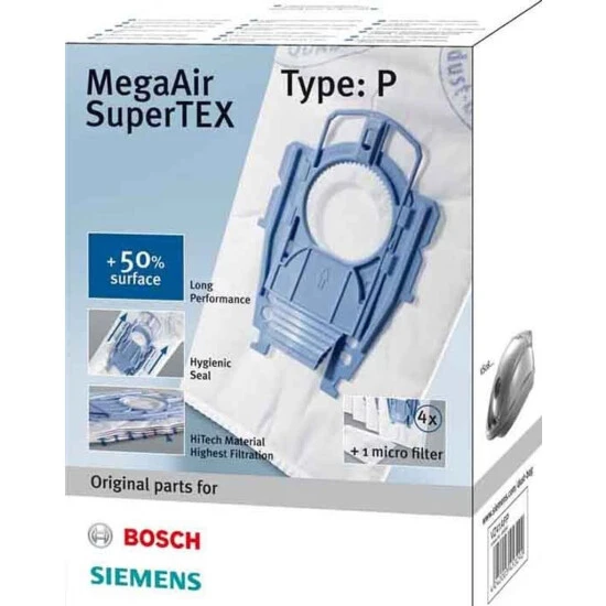 Siemens VZ41AFP Filterbeutel Typ "P" 3 Siemens VZ41AFP Filterbeutel Typ "P"