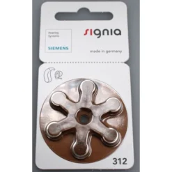 Siemens/ Signia 312 Hörgeräte Batterien 36 Stück