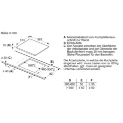 Siemens EM645CSB5E Induktionskochfeld 60cm, Herdgesteuert -Siem Kuchenartikel Verkaufsladen unnamed file 4449