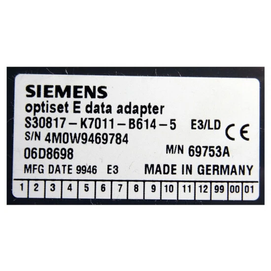 Optiset® E Control Adapter, IM Von Siemens ID16291 6 Optiset® E Control Adapter, IM Von Siemens ID16291 – Bild 4