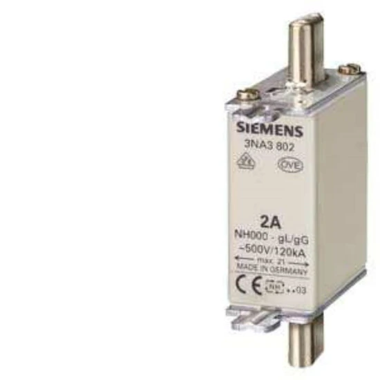 Siemens 3NA3810 NH-Sicherungseinsätze GL/GG 25A VPE: 3 4 Siemens 3NA3810 NH-Sicherungseinsätze GL/GG 25A VPE: 3 – Bild 2