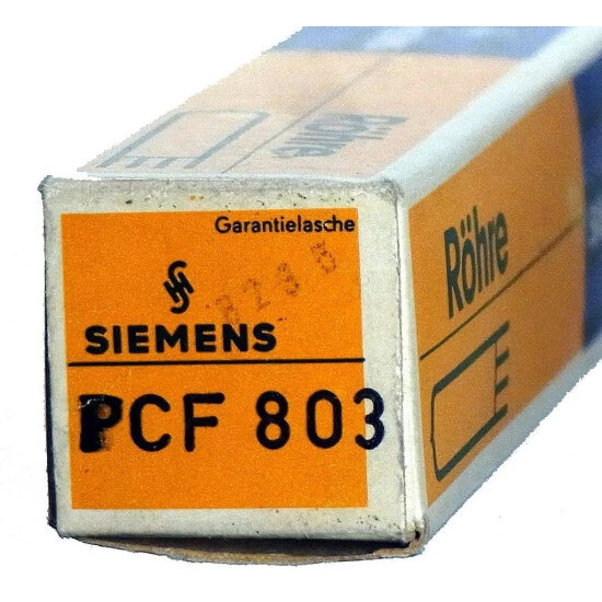 Elektronenröhre PCF803 Siemens ID5823 4 Elektronenröhre PCF803 Siemens ID5823 – Bild 2