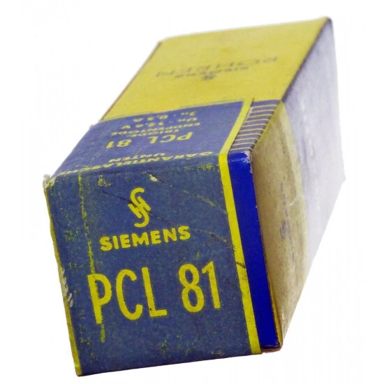 Elektronenröhre PCL81 Siemens ID9955 3 Elektronenröhre PCL81 Siemens ID9955