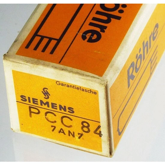 Elektronenröhre PCC84 Siemens ID10495 4 Elektronenröhre PCC84 Siemens ID10495 – Bild 2