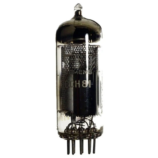 ECH81 Triode-Heptode, Mesh. Eine Radioröhre Von Siemens. ID80 3 ECH81 Triode-Heptode, Mesh. Eine Radioröhre Von Siemens. ID80