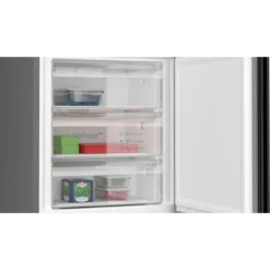Siemens IQ300, Freistehende Kühl-Gefrier-Kombination Mit Gefrierbereich Unten, 203 X 70 Cm, BlackSteel KG49NXXCF -Siem Kuchenartikel Verkaufsladen unnamed file 5061