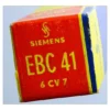 EBC41 Doppeldiode-Triode, Mesh. Eine Radioröhre Von Siemens. ID21255