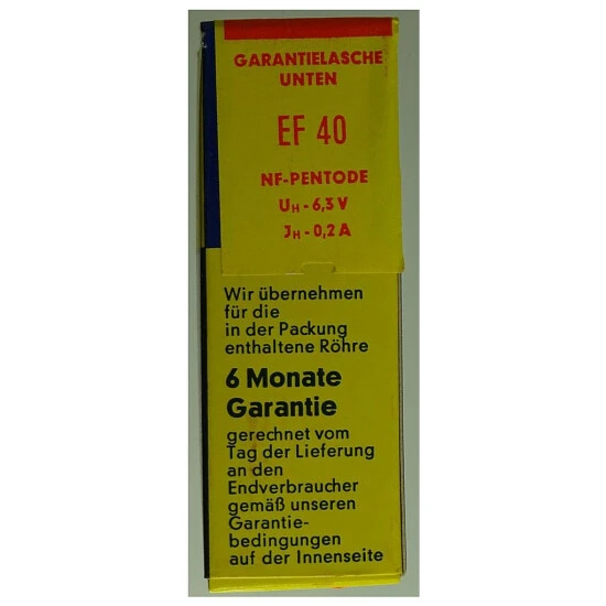 EF40 Rimlock-Pentode, Mesh. Eine Radioröhre Von Siemens. ID21347 4 EF40 Rimlock-Pentode, Mesh. Eine Radioröhre Von Siemens. ID21347 – Bild 2