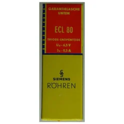 ECL80 Triode-Pentode. Eine Radioröhre Von Siemens. ID21338 -Siem Kuchenartikel Verkaufsladen unnamed file 5213