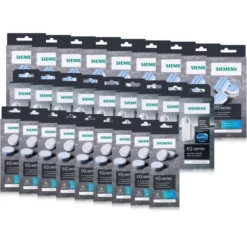 9x Siemens EQ.series Pflegeset - Entkalker, Reiniger & Wasserfilter Brita Inten