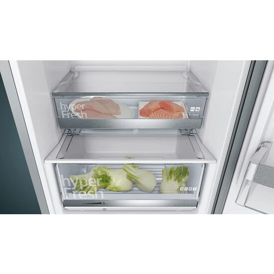 Siemens KG36EALCA IQ500 Freistehende Kühl-Gefrier-Kombination / C / 149 KWh/Jahr / 308 L / HyperFresh Frischesystem / BigBox / LED-Innenbeleuchtung / SuperCooling 6 Siemens KG36EALCA IQ500 Freistehende Kühl-Gefrier-Kombination / C / 149 KWh/Jahr / 308 L / HyperFresh Frischesystem / BigBox / LED-Innenbeleuchtung / SuperCooling – Bild 4