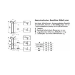 Siemens IQ100 KI85NNFF0, 249 L, Einbau-Kühl-Gefrierkombination, Anti-Frost-Funktion (Kühlschrank), SN-ST, 39 DB, F -Siem Kuchenartikel Verkaufsladen unnamed file 587