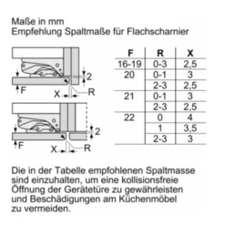 Siemens IQ100 KI85NNFF0, 249 L, Einbau-Kühl-Gefrierkombination, Anti-Frost-Funktion (Kühlschrank), SN-ST, 39 DB, F -Siem Kuchenartikel Verkaufsladen unnamed file 590