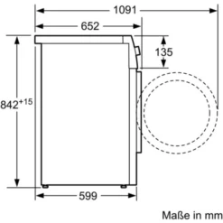 Siemens WT46G402, IQ500, Kondensations-Trockner, 9 Kg -Siem Kuchenartikel Verkaufsladen unnamed file 706
