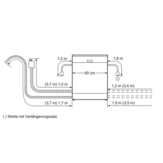 Siemens SX53HS60CE Geschirrspüler IQ300, 60 Cm, Teilintegrierter 14 Siemens SX53HS60CE Geschirrspüler IQ300, 60 Cm, Teilintegrierter – Bild 12