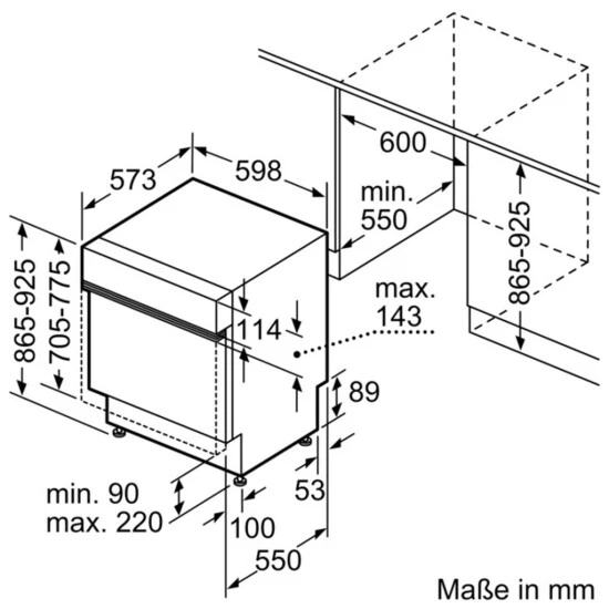 Siemens SX53HS60CE Geschirrspüler IQ300, 60 Cm, Teilintegrierter 15 Siemens SX53HS60CE Geschirrspüler IQ300, 60 Cm, Teilintegrierter – Bild 13