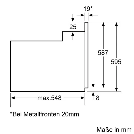 Siemens HB 113 FBS 1 Ed EB-BackofenA 5Heizarten 66L Versenkknebel 5 Siemens HB 113 FBS 1 Ed EB-BackofenA 5Heizarten 66L Versenkknebel – Bild 3