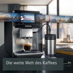Siemens EQ.700 TP705D01, Kombi-Kaffeemaschine, 2,4 L, Kaffeebohnen, Eingebautes Mahlwerk, 1500 W, Schwarz -Siem Kuchenartikel Verkaufsladen unnamed file 821