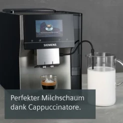 Siemens EQ.700 TP705D01, Kombi-Kaffeemaschine, 2,4 L, Kaffeebohnen, Eingebautes Mahlwerk, 1500 W, Schwarz -Siem Kuchenartikel Verkaufsladen unnamed file 825