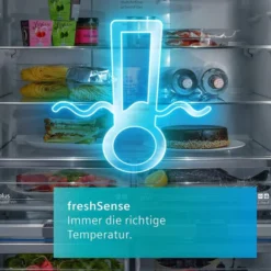 Siemens KG39NXICF IQ300 Kühl-Gefrier-Kombination, 203 X 60 Cm, 260 L Kühlen + 103 L Gefrieren, HyperFresh Längere Frische, NoFrost Nie Wieder Abtauen, AntiFingerprint Schutz Vor Fingerabdrücken -Siem Kuchenartikel Verkaufsladen unnamed file 843