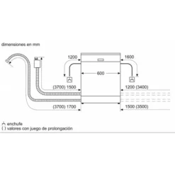Siemens SE 23HW60CE Freistehender Spüler, 60cm -Siem Kuchenartikel Verkaufsladen unnamed file 891