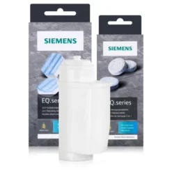 1x Siemens EQ.series Pflegeset - Entkalker, Reiniger & Wasserfilter Brita Inten